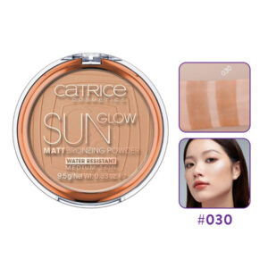 Phấn Tạo Khối Catrice Sun Glow Matt Bronzing Powder 030 Medium Bronze Màu Tự Nhiên Lâu Trôi (9,5g)